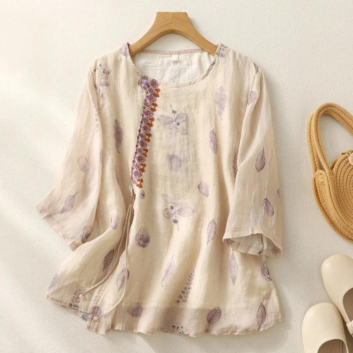 Sienna & Harper™ | Embroidered Relaxed Blouse