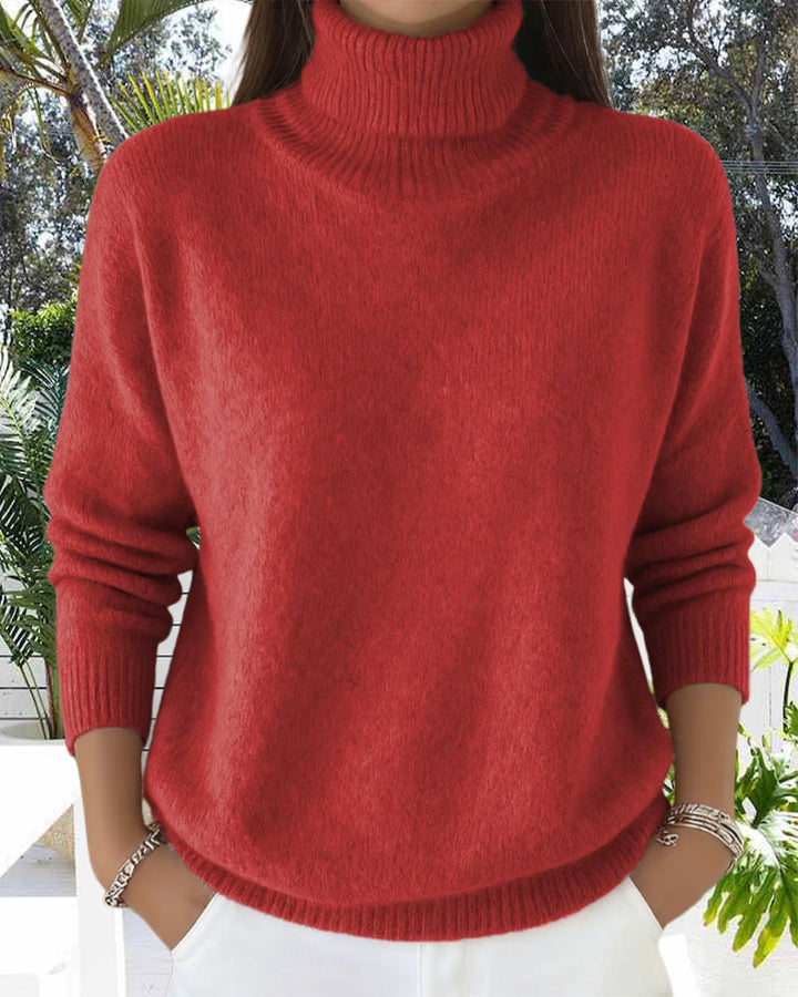 Sienna & Harper™ – Cozy Knit Turtleneck Sweater