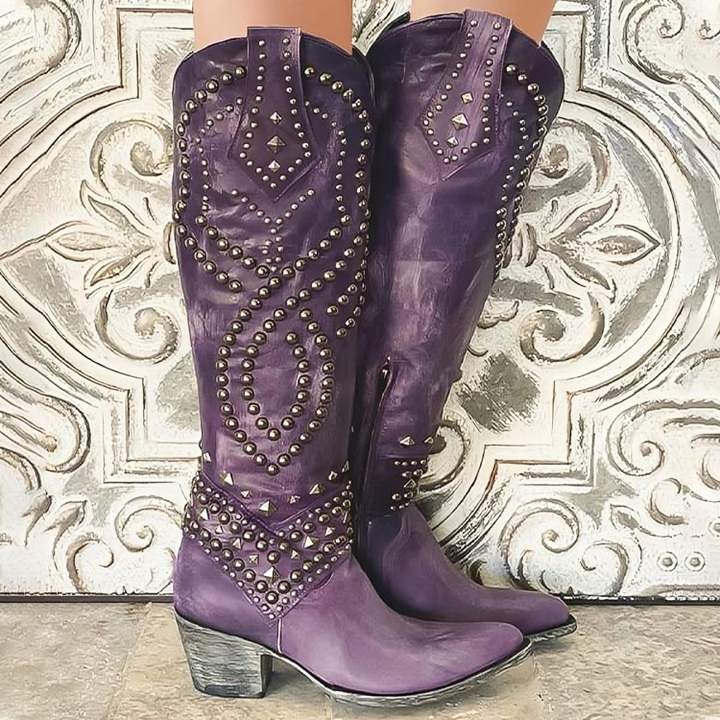 Monroe™ | Western Knee-High Boots