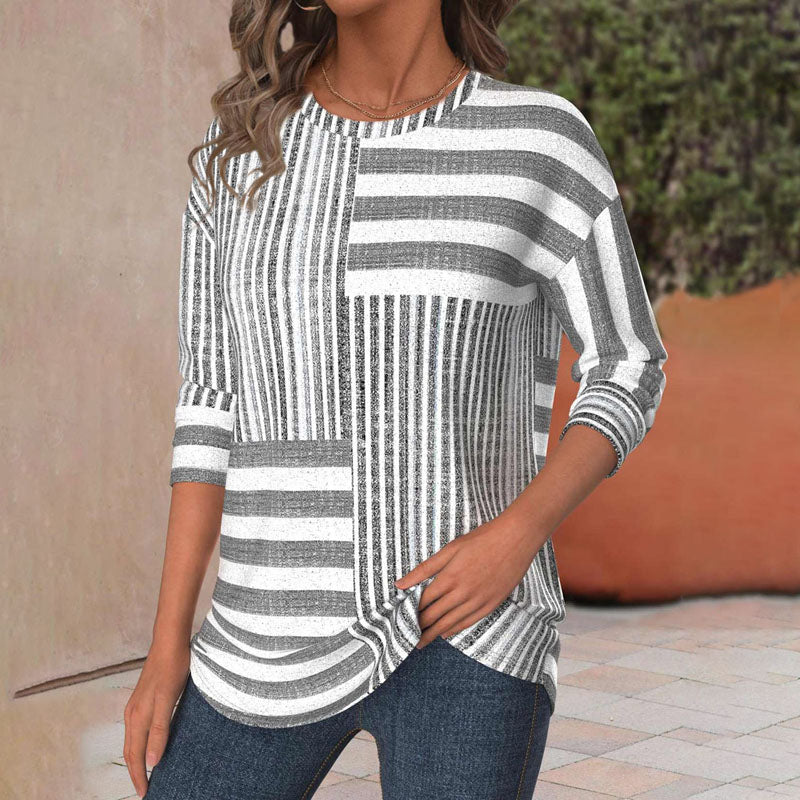 Sienna & Harper™ | Striped Comfort Shirt
