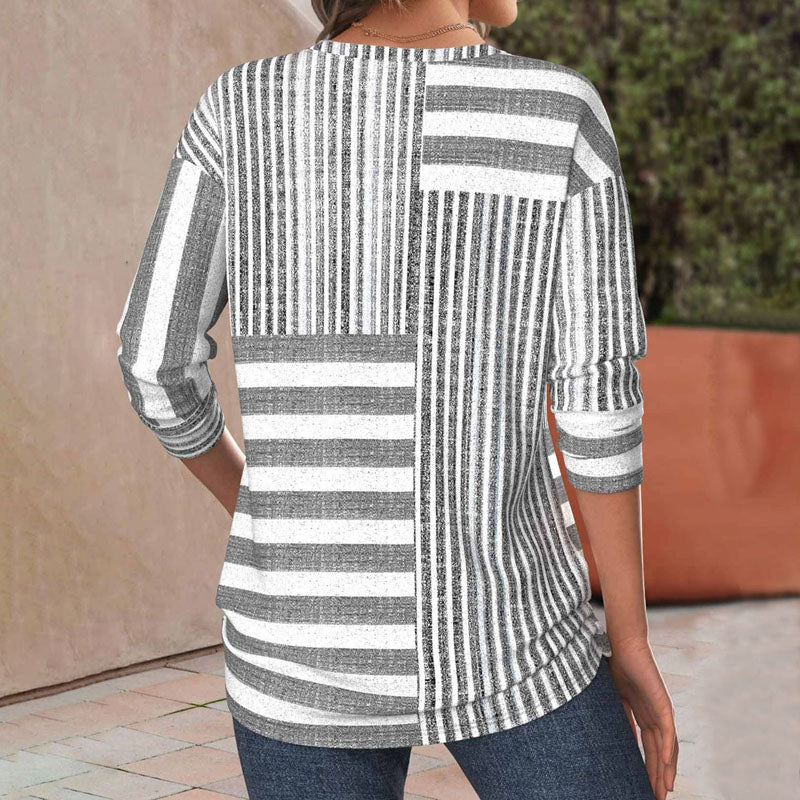 Sienna & Harper™ | Striped Comfort Shirt