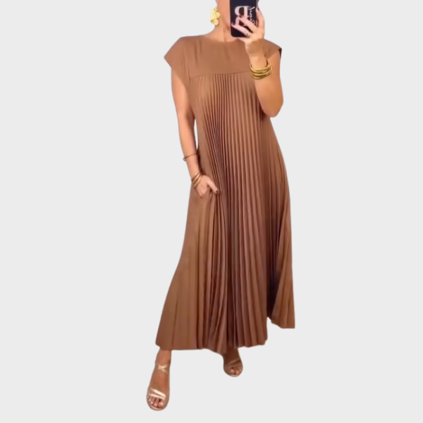 Sienna & Harper™ | Pleated Maxi Dress