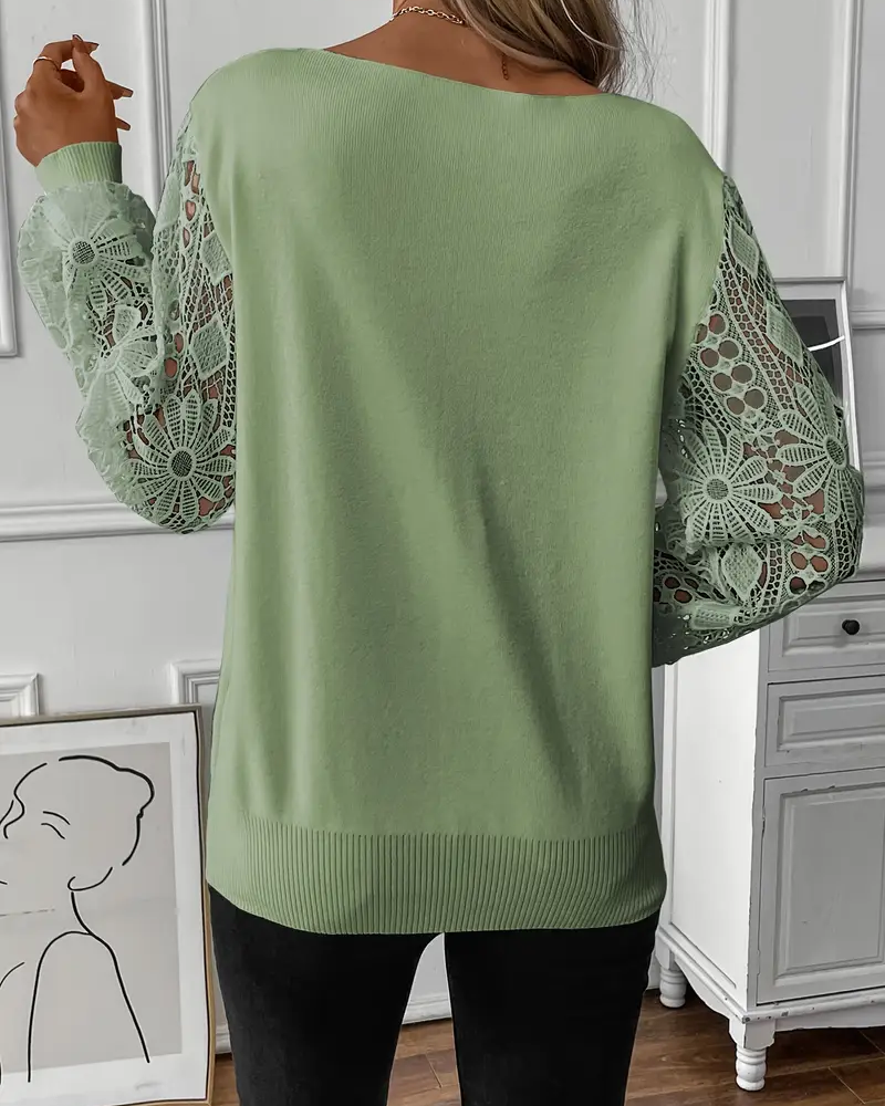Sienna & Harper™ – Cozy Chic V-Neck Sweater