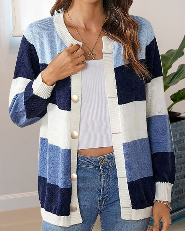 Sienna & Harper™ – Colorblock Cardigan for Women
