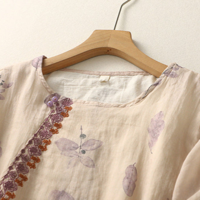 Sienna & Harper™ | Embroidered Relaxed Blouse