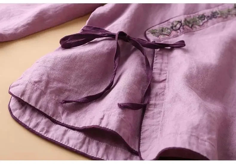 Sienna & Harper™ | Effortless Elegance Embroidered Summer Blouse