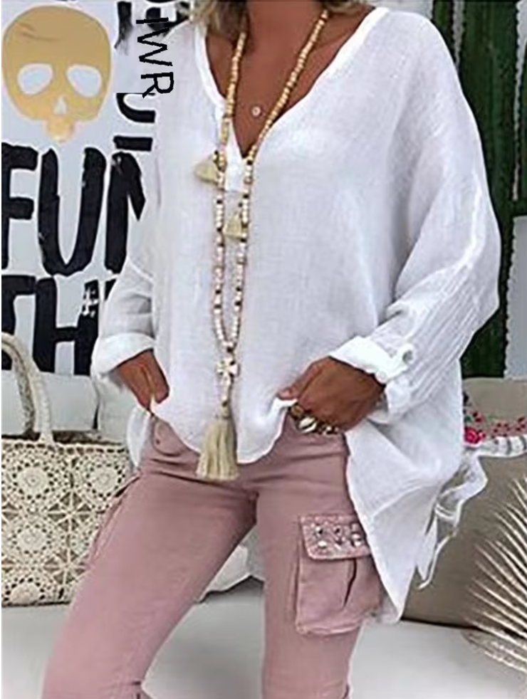 Sienna & Harper™ | Lightweight Oversized Blouse