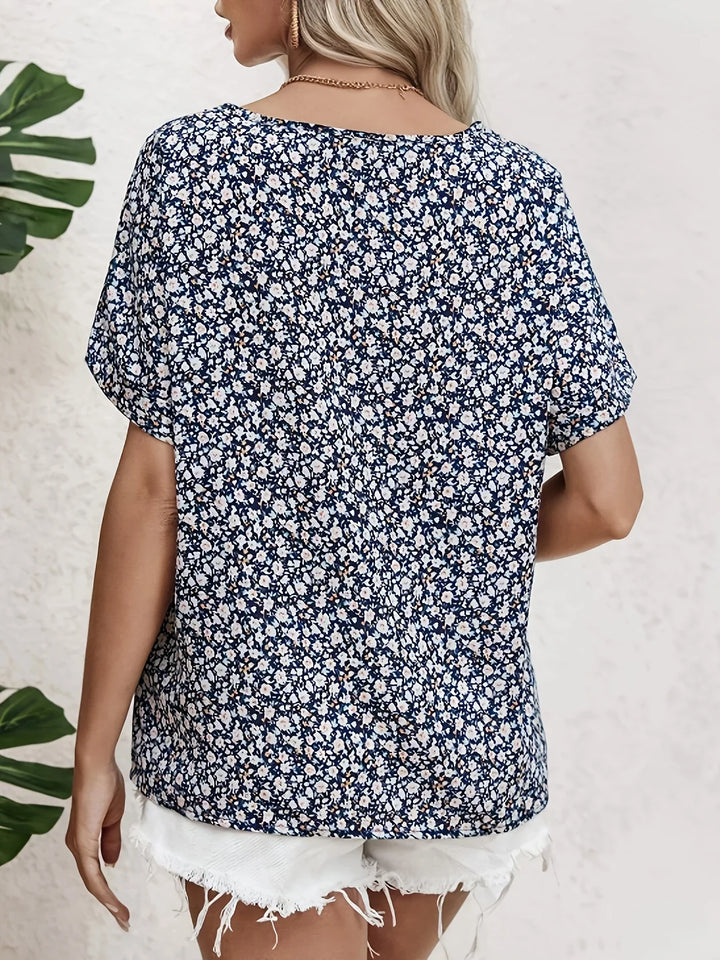 Sienna & Harper™ | Botanical Print Blouse