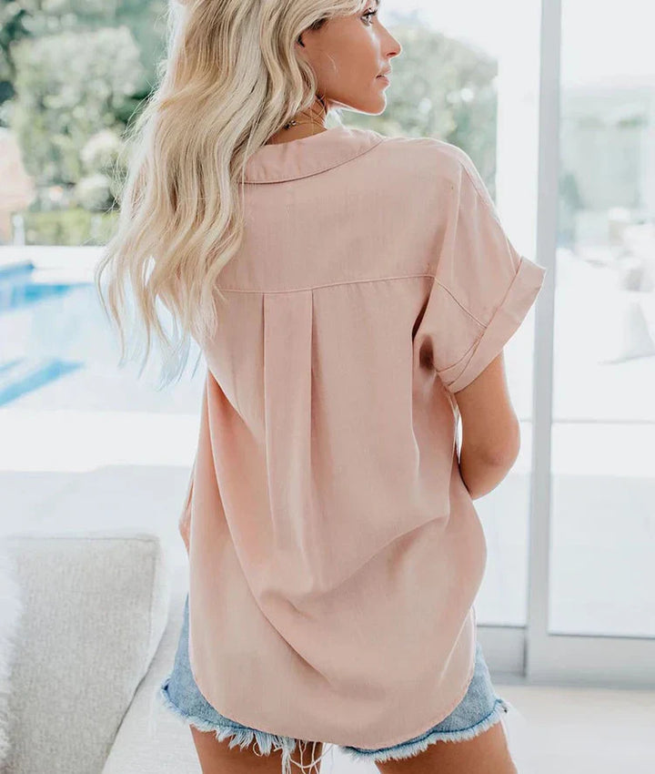 Sienna & Harper | Relaxed Fit Casual Blouse