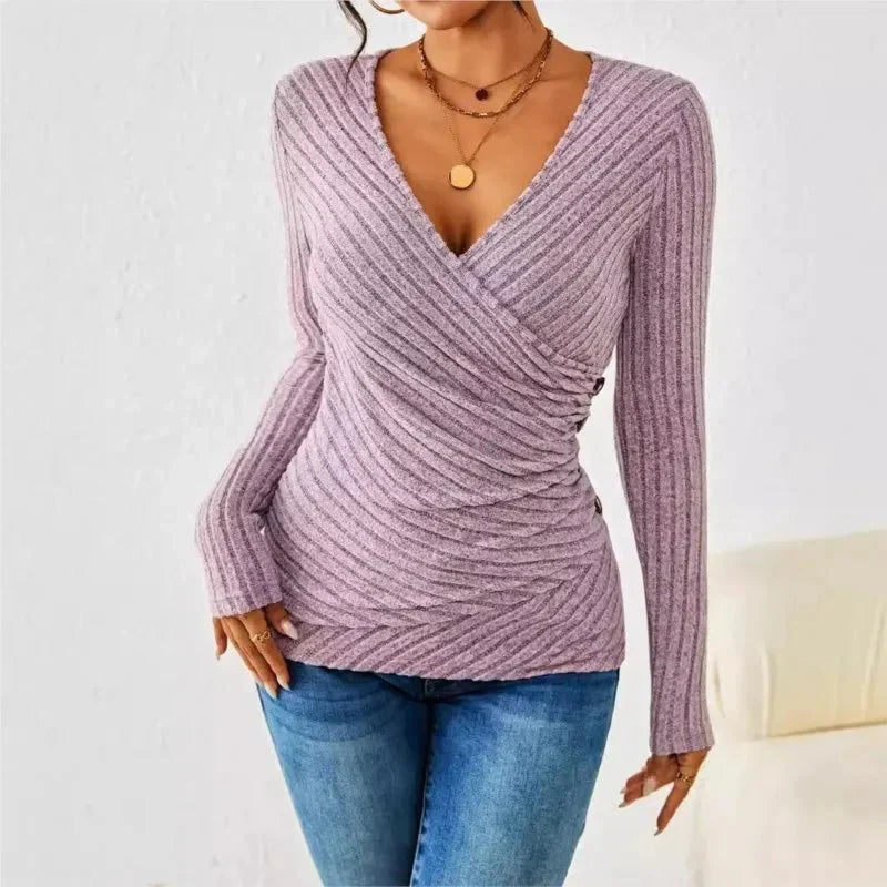 Sienna & Harper™ | Tummy Tucking Long Sleeve Top