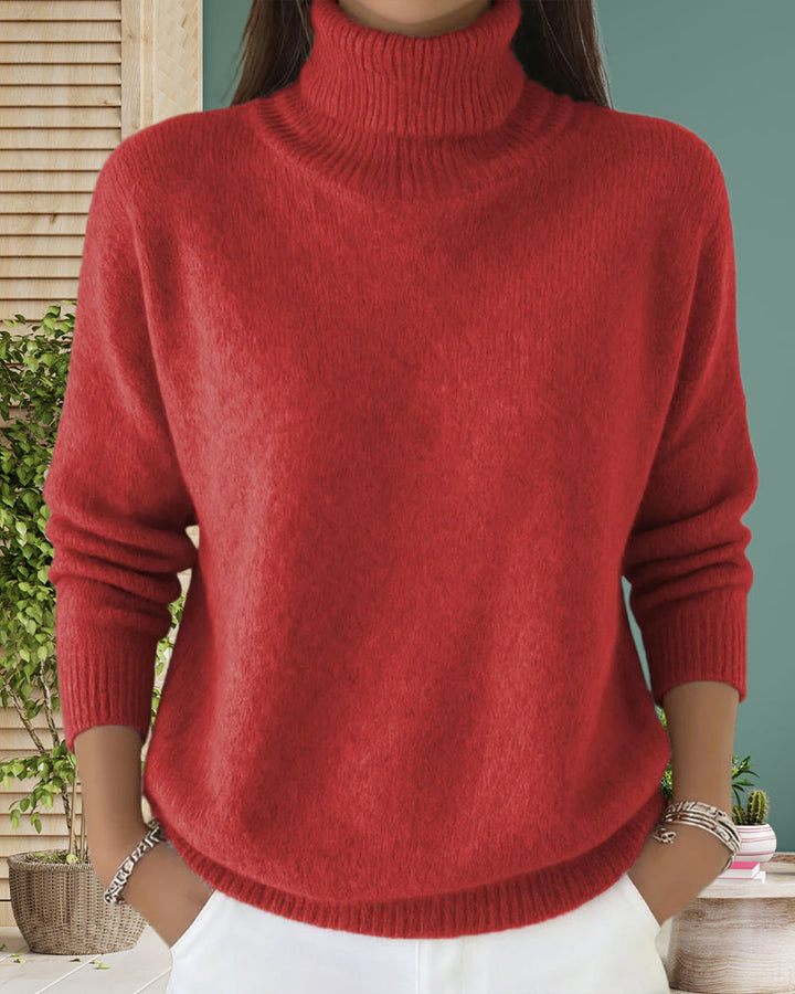 Sienna & Harper™ – Cozy Knit Turtleneck Sweater