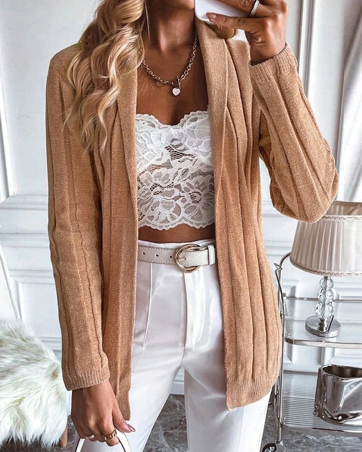 Sienna & Harper™ – Cozy Knit Oversized Cardigan