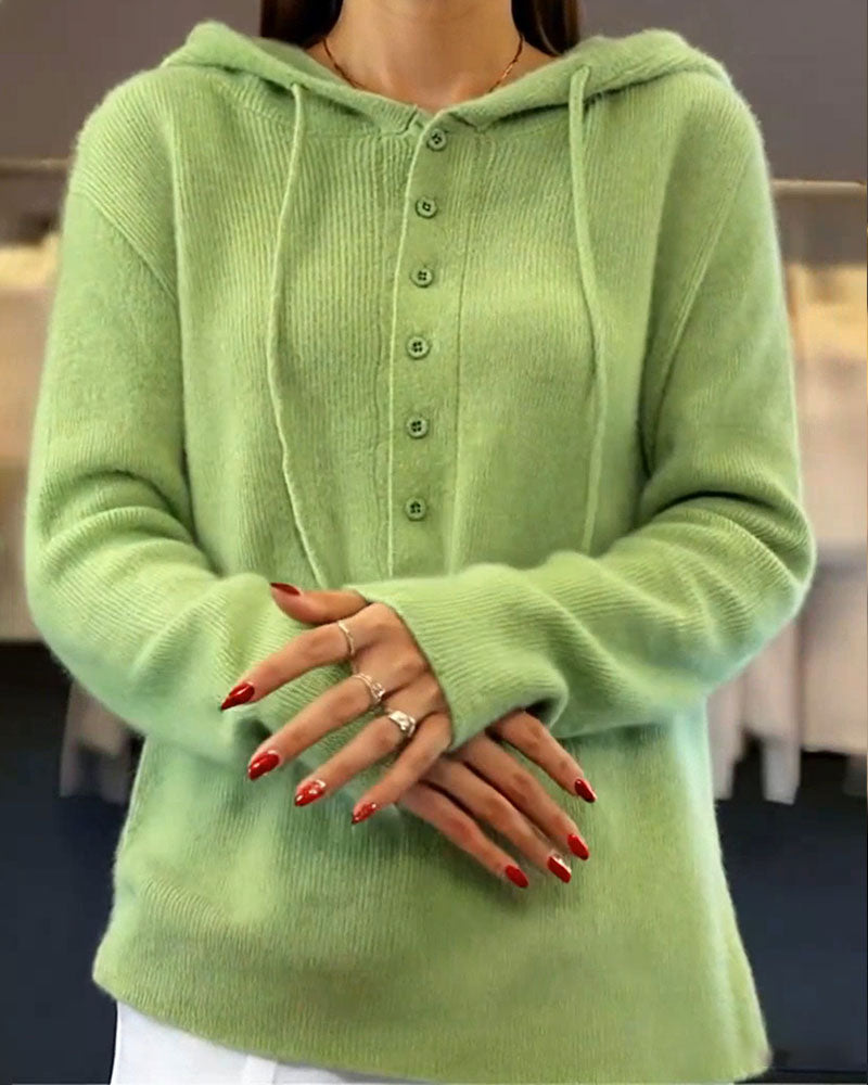 Sienna & Harper™ – Cozy Hooded Pullover