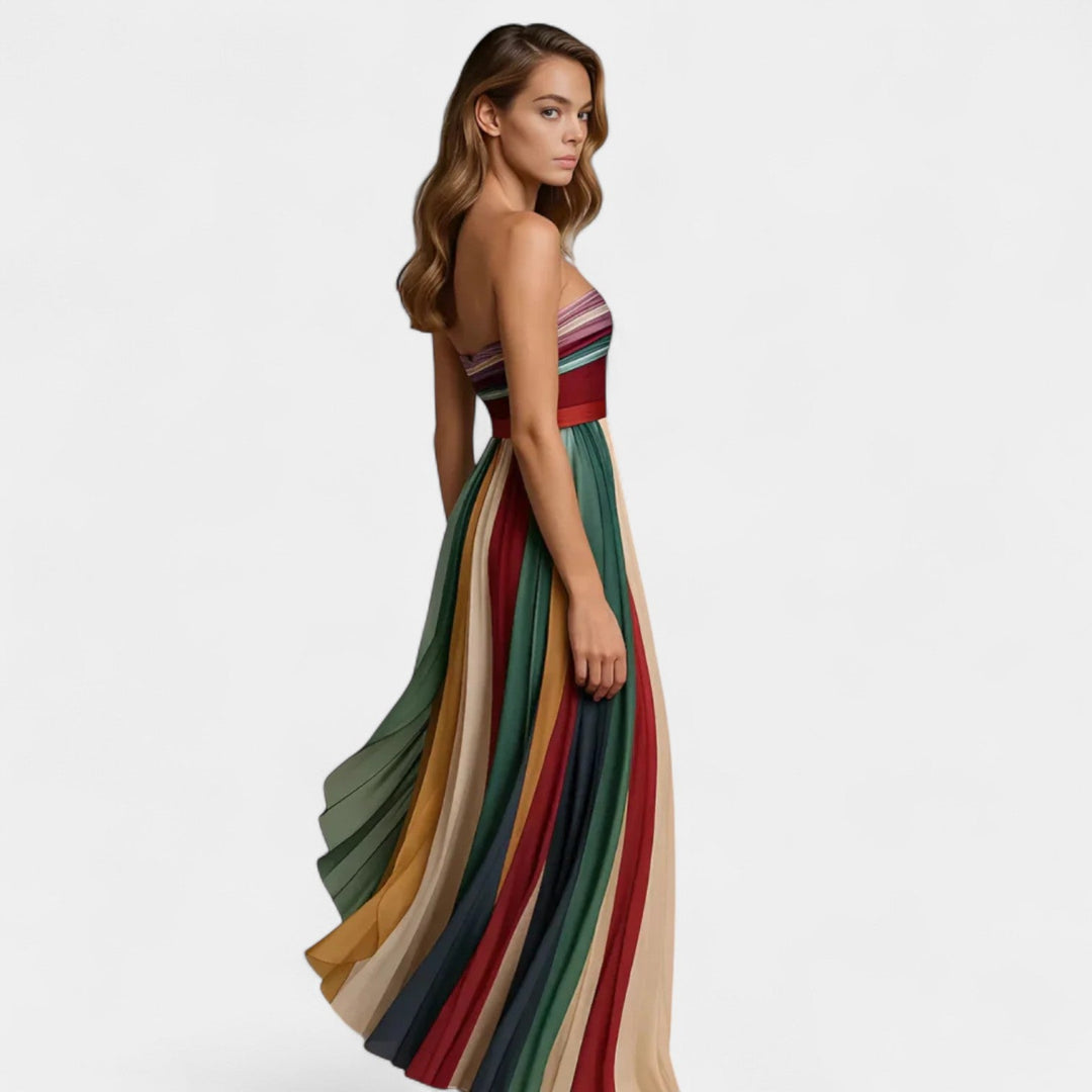 Sienna & Harper™ | Pleated Maxi Dress