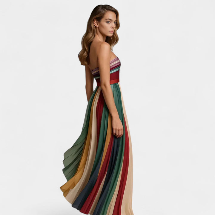 Sienna & Harper™ | Pleated Maxi Dress