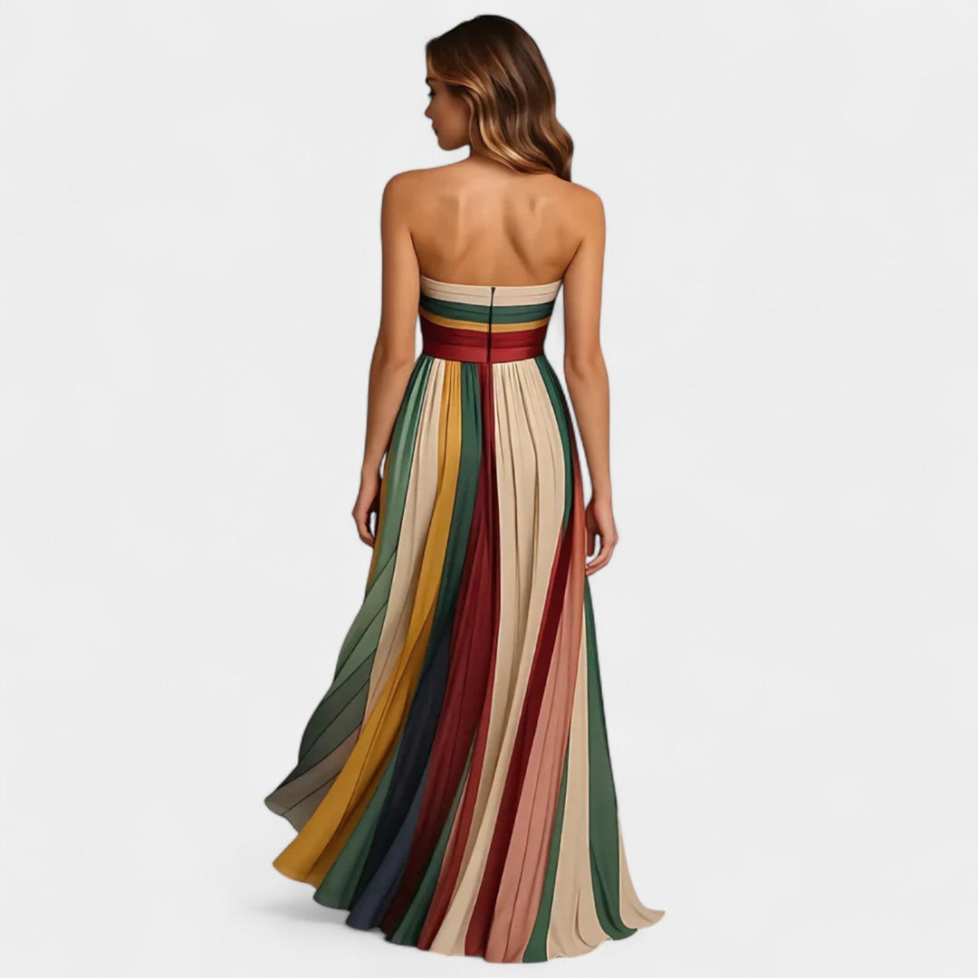 Sienna & Harper™ | Pleated Maxi Dress